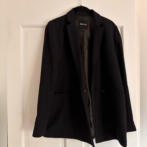 Madewell black blazer - size 6